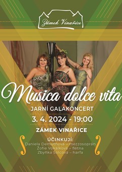 Jarní galakoncert Musica dolce vita