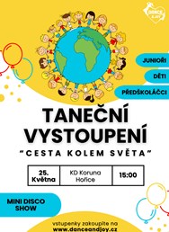 Taneční vystoupení Dance&Joy Hořice