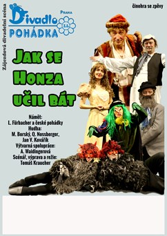 Divadlo Pohádka - Jak se Honza učil bát