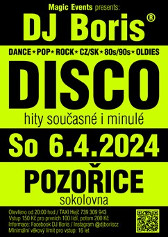 DJ Boris DISCO - Pozořice