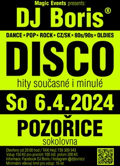 DJ Boris DISCO - Pozořice