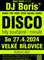 DJ Boris DISCO - Velké Bílovice