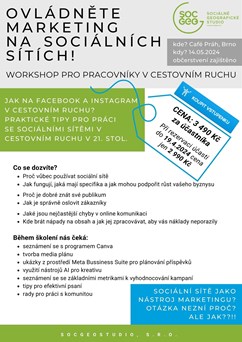 Workshop - Ovládněte marketing na sociálních sítích