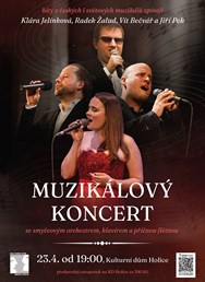 Muzikálový koncert se smyčcovým orchestrem a klavírem 