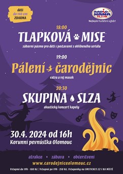 Pálení čarodějnic s kapelou Slza