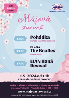 Májová slavnost - The Beatles revival, Elán revival, Pohádka