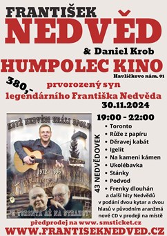 Koncert – František Nedvěd & Daniel Krob 