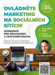 Workshop - Ovládněte marketing na sociálních sítích