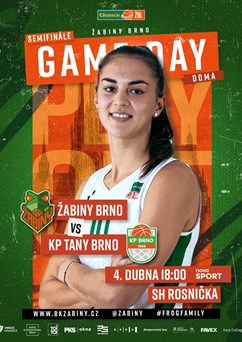 SF Chance ŽBL: Žabiny Brno - KP TANY Brno