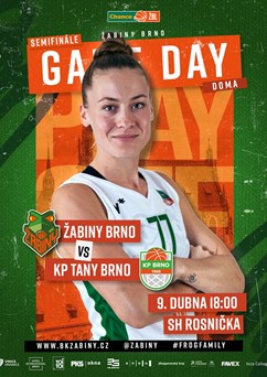 SF Chance ŽBL: Žabiny Brno - KP TANY Brno