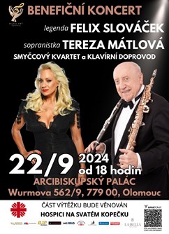 Benefiční koncert Felixe Slováčka a Terezy Mátlové