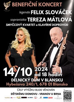 Koncert Felixe Slováčka a Terezy Mátlové