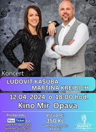 Koncert Ľudovít Kašuba a Martina Kreibich