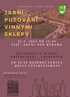Jarní putování vinnými sklepy Čejč 2024