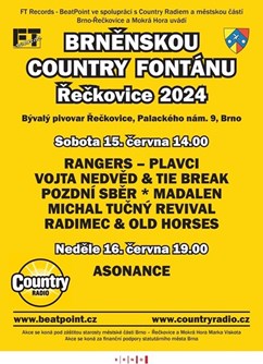 Permanentka Brněnská Country fontána Řečkovice 2024