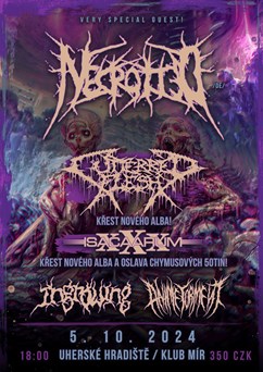 Necrotted, Cutterred Flesh, Isacaarum, Ingrowing