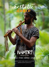 Ecstatic dance Brno - Namiri (Argentina)