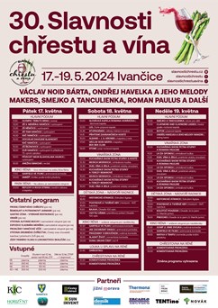 30. Slavnosti chřestu a vína v Ivančicích