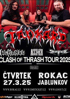 Clash Of Thrash Tour: TANKARD, DEFIANCE, ACCUSER, SHAARK