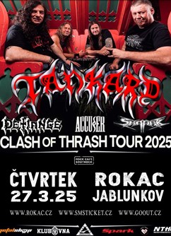 Clash Of Thrash Tour: TANKARD, DEFIANCE, ACCUSER, SHAARK