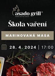 Škola vaření v asado grill - Marinovaná masa