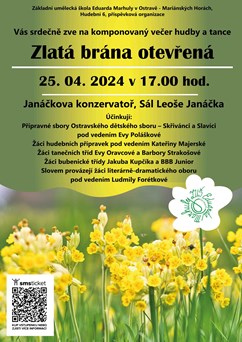 Zlatá brána otevřená