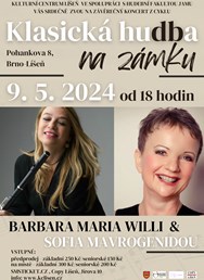 KLASICKÁ HUDBA NA ZÁMKU - Barbara M.Willi/Sofia Mavrogenidou