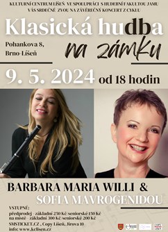 KLASICKÁ HUDBA NA ZÁMKU - Barbara M.Willi/Sofia Mavrogenidou