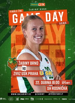 Finále Chance ŽBL: Žabiny Brno - ZVVZ USK Praha