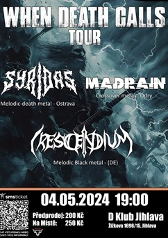 WHEN DEATH CALLS TOUR 2024 - Jihlava