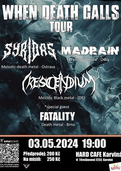 WHEN DEATH CALLS TOUR 2024 - Karviná