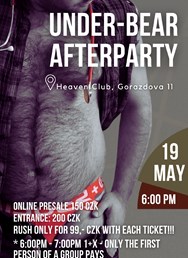 Bear Pride Czechia - UnderBear Afterparty