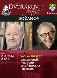 Dvořákův festival: Václav Uhlíř 70 ́​