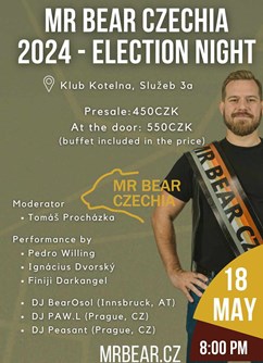 Mr. Bear Czechia 2024 - Election Night