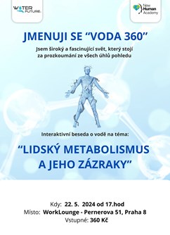 "Voda 360" Lidský metabolismus a jeho zázraky