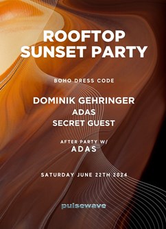 Maison Rooftop Sunset Party