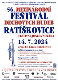56. mezinárodní festival dechových hudeb Ratíškovice 