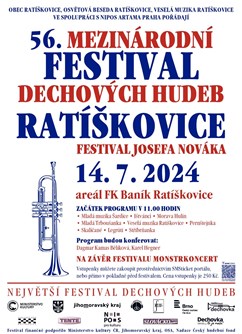 56. mezinárodní festival dechových hudeb Ratíškovice 