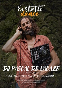 Venkovní Ecstatic dance Prague - DJ Pascal de Lacaze(Berlin)