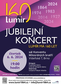 Jubilejní koncert ke 160. výročí