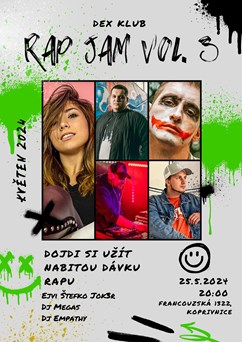 RAP JAM vol. 3 | Save the Underground and FINAL AFTERPARTY