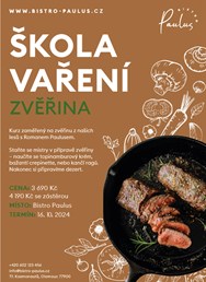 Škola vaření s Romanem Paulusem - Zvěřinové hody