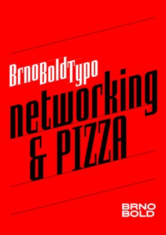 Brno Bold Typo — večerní networking