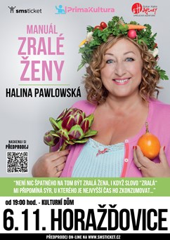 HALINA PAWLOWSKÁ - Manuál zralé ženy | Horažďovice
