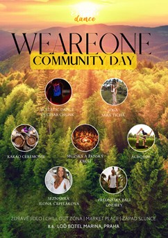 WE ARE ONE COMMUNITY DAY | Celodenní párty na lodi