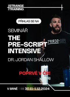 The Pre-Script Intensive - Dr. Jordan Shallow