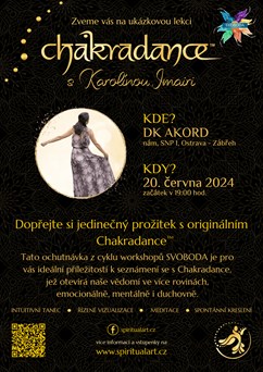 Otevřená lekce Chakradance™ v Ostravě