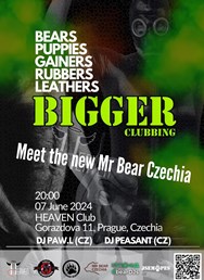 BIGGER 32: Meet the new Mr Bear Czechia