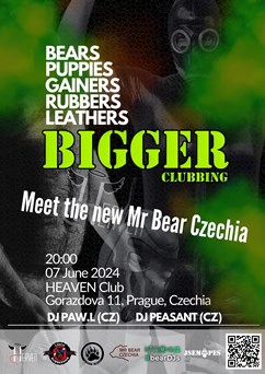 BIGGER 32: Meet the new Mr Bear Czechia