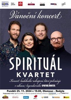 Spirituál Kvartet - vánoční koncert